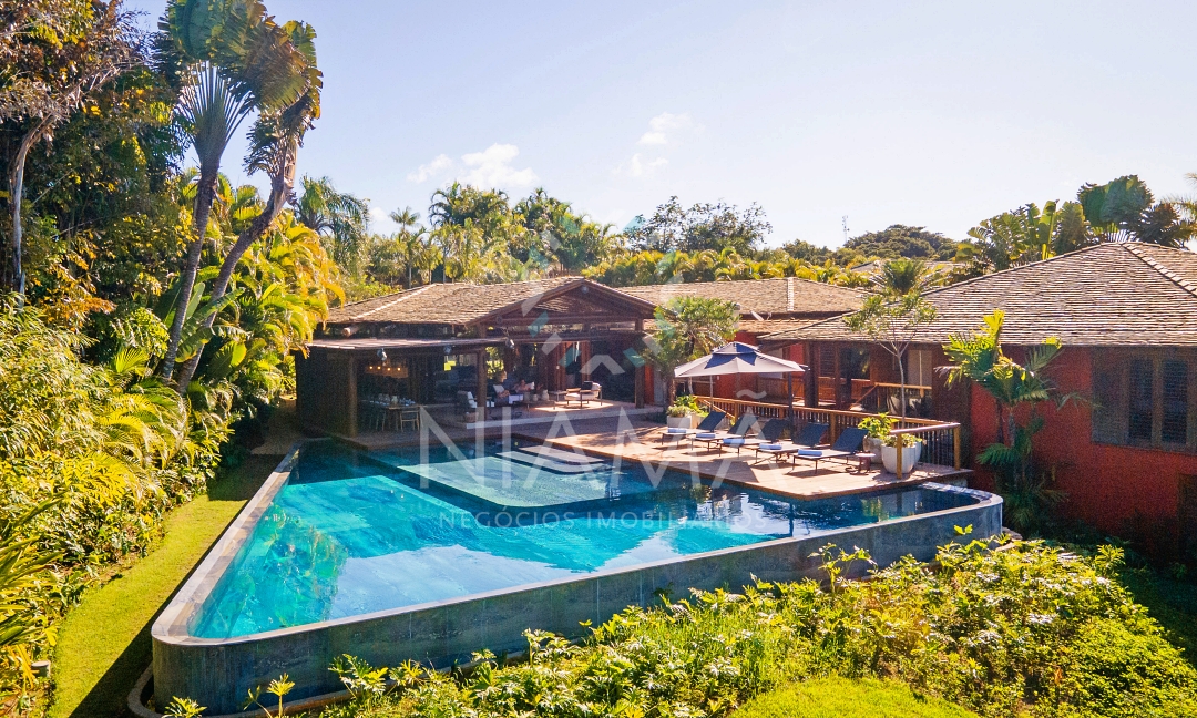 casa de luxo na praia em trancoso